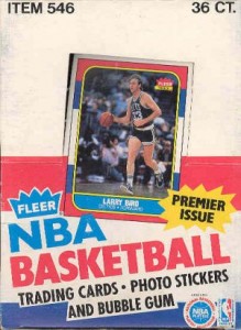 1986/87 Fleer Basketball Box