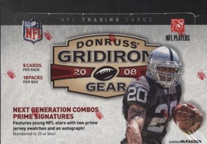 2008 Donruss Gridiron Gear Football Cards