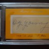 Cy Young Cut Autograph 1/1