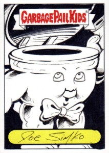 2012 Topps Garbage Pail Kids Brand New Series Sketch Card