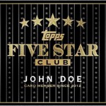 Topps Introduces the Five Star Club! 
