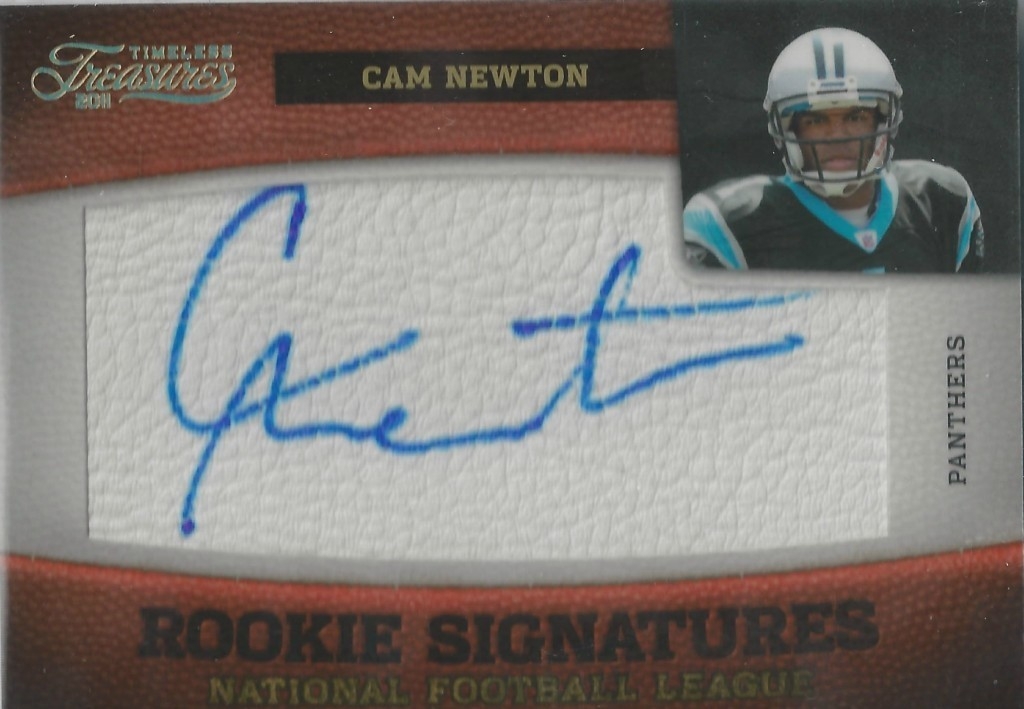 Cam Newton Rookie Autograph