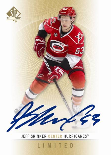 2010 2010-11 SP AUTHENTIC JEFF SKINNER LIMITED AUTO PATCH ROOKIE