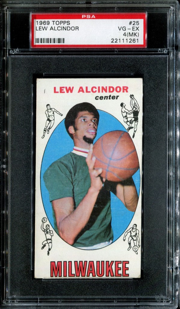 1969/70 Topps Lew Alcindor Rookie PSA 4