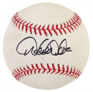 Derek Jeter Autographed New York Yankees Official MLB Baseball (PSA)   