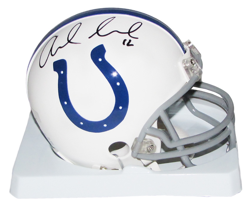 Andrew Luck Autographed Colts Mini-Helmet