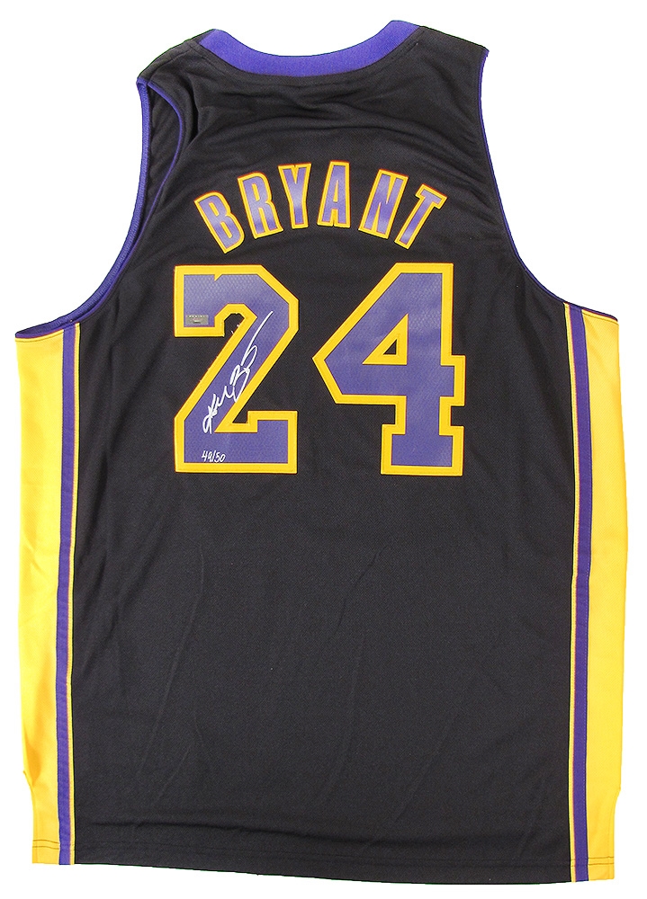 Kobe Bryant Autographed Jersey