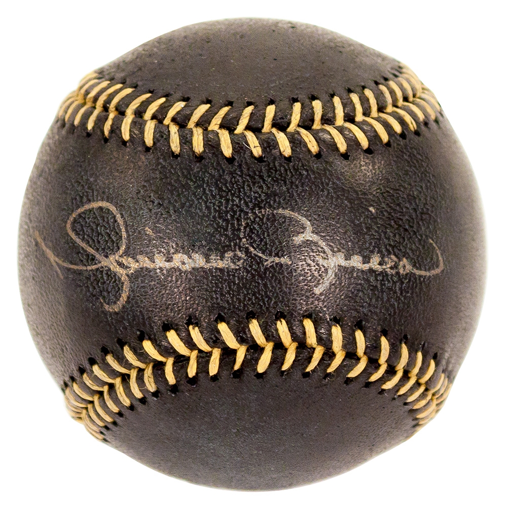 Mariano Rivera Autographed Black Baseball