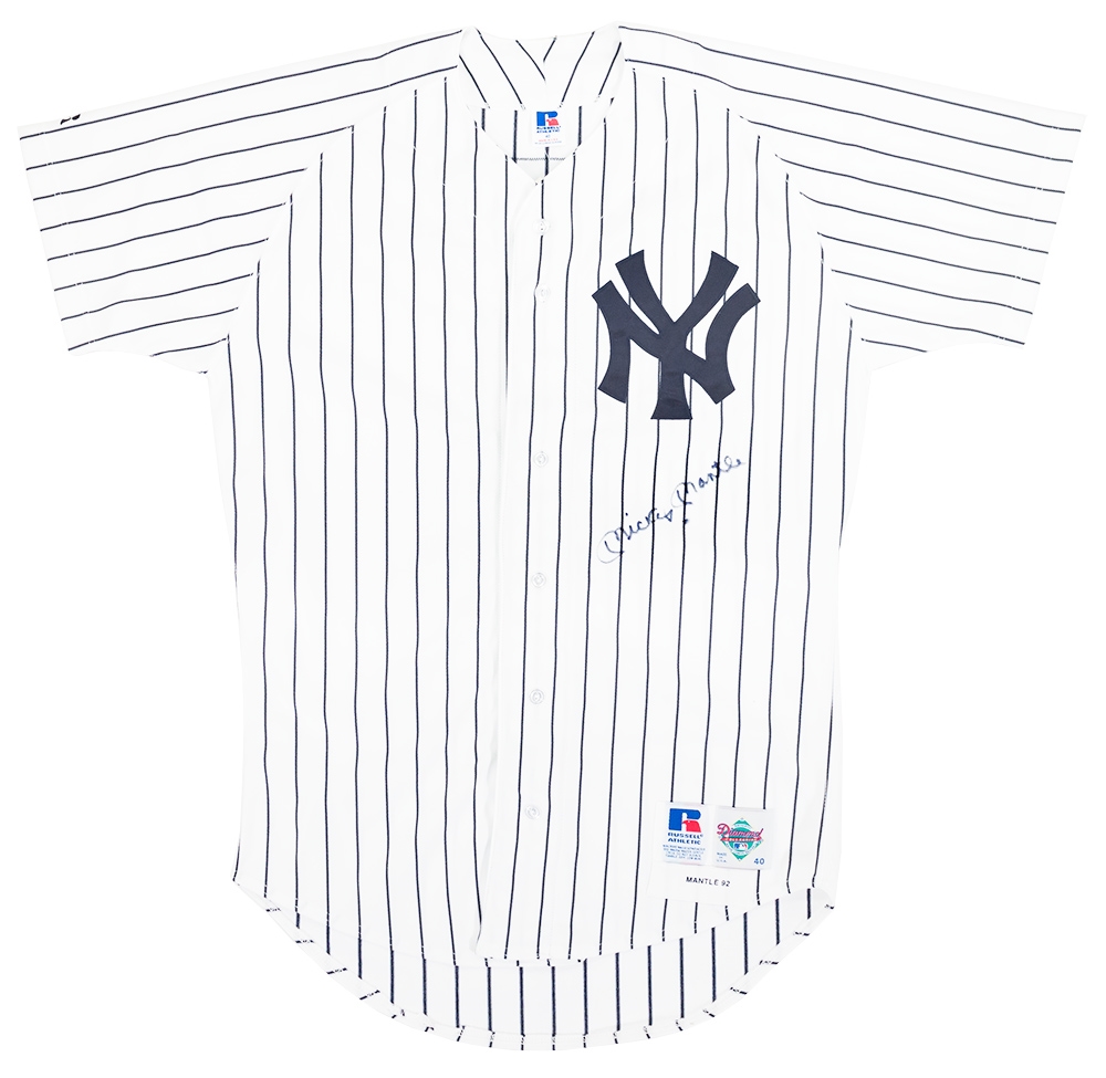 Mickey Mantle Autographed Jersey