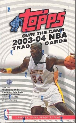 2003/04 Topps Basketball