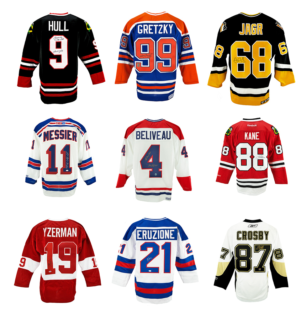 NHL - Jersey Collection - 1 Authenticated Hockey Jersey per box