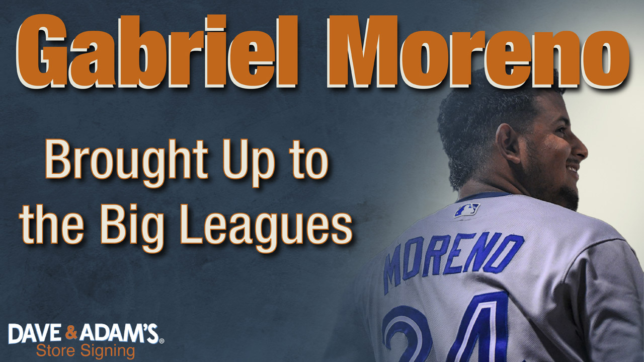 Toronto Blue Jays Top Prospect Gabriel Moreno Earns Call-Up