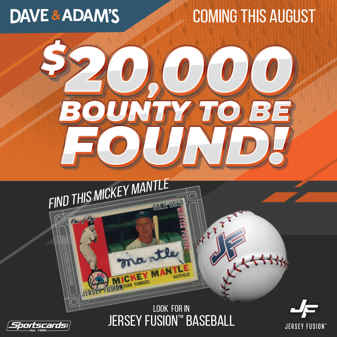 Get that Mickey Mantle master money with $20,000 Jersey Fusion