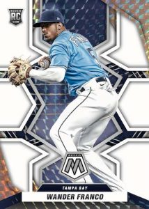 Panini Mosaic Baseball Cards Base Rookies White Wander Franco Rc