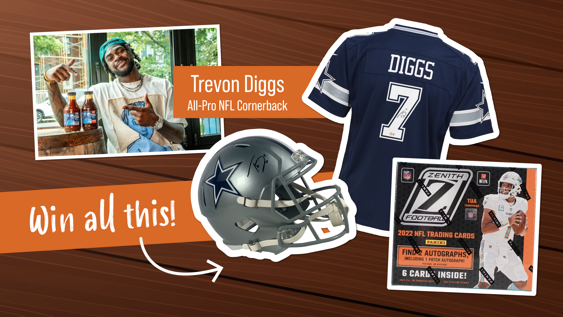 Trevon Diggs Dallas Cowboys Autographed Navy Blue Football Jersey