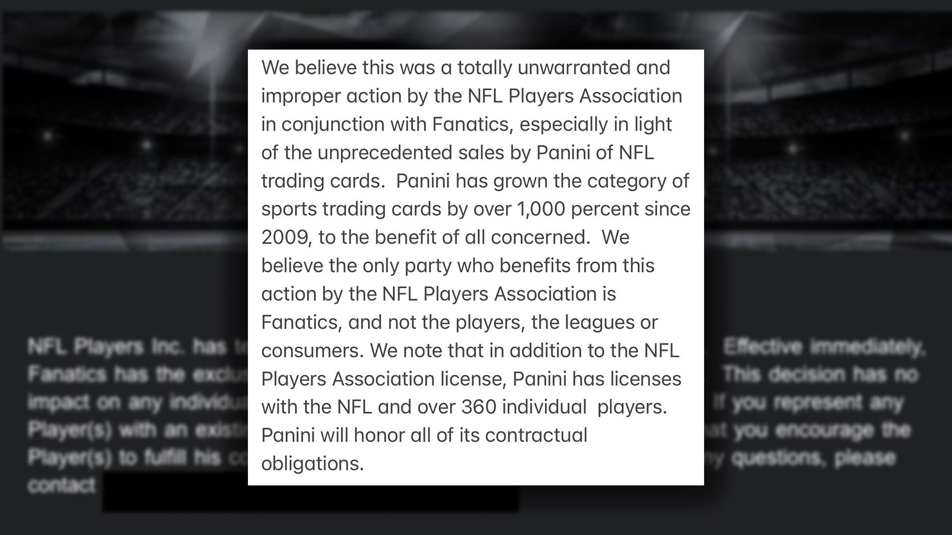 NFL Players Inc.