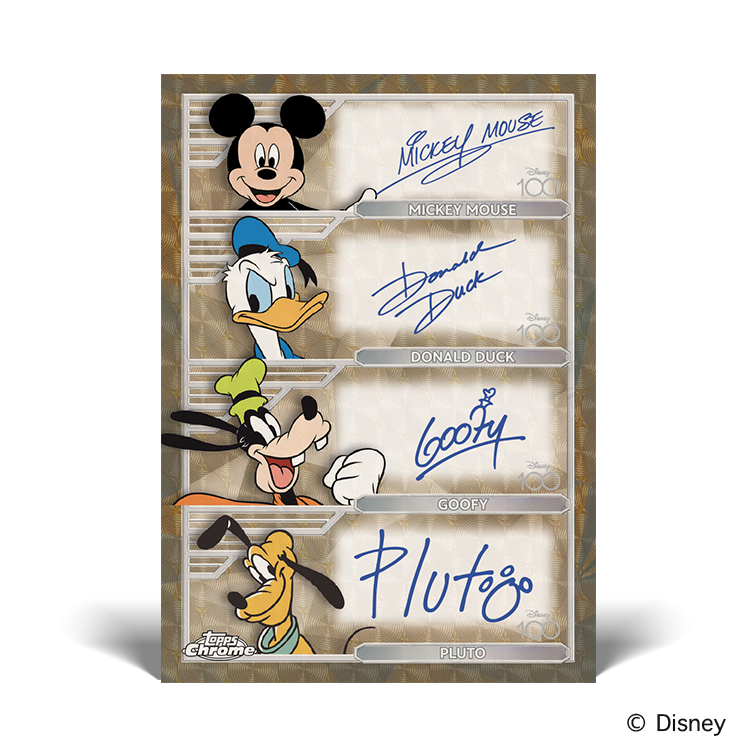 Topps UK releases Disney 100 Chrome Dave & Adam's News